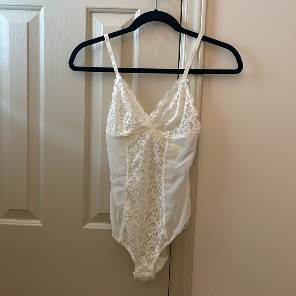Gilligan by Gilligan & O’Malley | Sheer + Lace Bodysuit